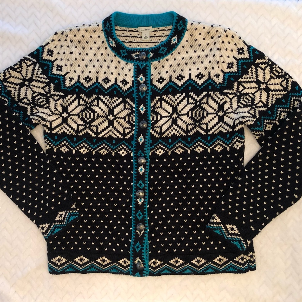 Vintage LL Bean Nordic Sweater